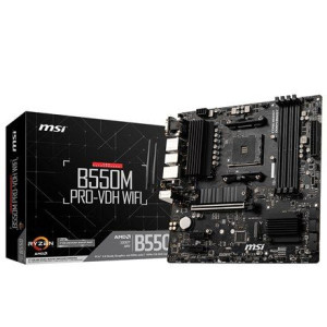 Msi B550m Pro-vdh Wifi Processor Family Amd, Processor Socket Am4, Ddr4,