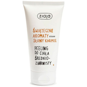 Peeling do Ciała Średnioziarnisty Słony Karmel