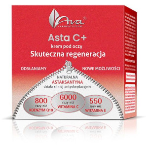 Asta C+ Krem pod Oczy Nawilżenie Odmłodzenie 30ml