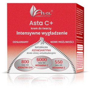 Asta C+ Krem na Noc Wygładzenie i Nawilżenie 50 ml