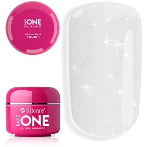 Base One Bezbarwny Żel Budujący Brokat Diamond 50g