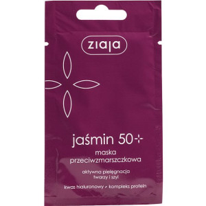 Jaśmin Maska 50+ Przeciwzmarszczkowa do Twarzy