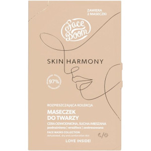 Skin Harmony Maseczka Energia Regeneracja 2 Sztuki