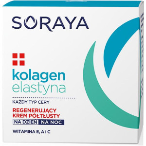 KOLAGEN ELASTYNA Krem Półtłusty Dzień Noc 50 ml