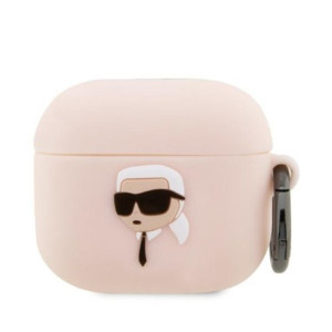 Karl Lagerfeld Etui Do Airpods 3 Kla3Runikp Białe 3D Silicone Nft Karl