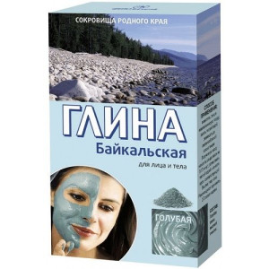 Bajkalska Glinka Błękitna Peelingująca 100 g