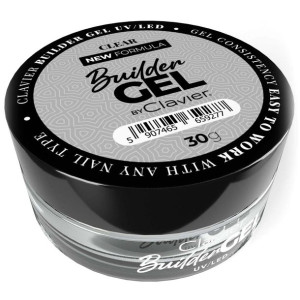 Clavier BUILDER GEL Żel Budujący UV LED Clear 30 g