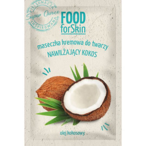 Food for Skin Maseczka Kremowa Nawilżająca Kokos