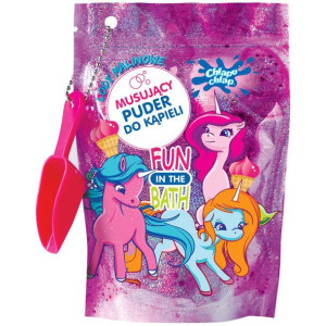Musujący Puder do Kąpieli dla Dzieci Lody Malinowe