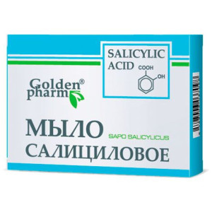 Mydło Kostce Salicylowe Skóra Tłusta Mieszana 70g