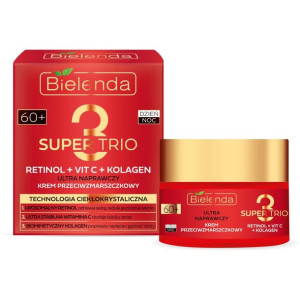 Super Trio 60+ Ultra Naprawczy Krem Zmarszczki D/N