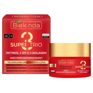 TRIO RETINOL + WIT C + KOLAGEN Krem Zmarszczki 40+
