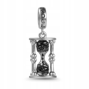 GNOCE - Zawieszka Skull Hourglass
