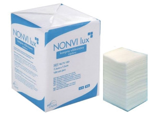 Kompres Gazik Włókninowy Niejałowy 7,5mx7,5cm 40g