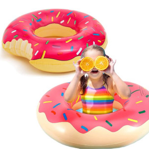 Duże Koło Do Pływania Różowy Donat Donut Pączek 60cm