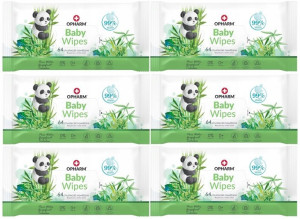 Chusteczki nawilżane Opharm Baby Wipes 6 x 64 szt.