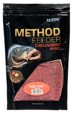 Zanęta Method Feeder Jaxon Ready Truskawka 750g FM-ZR04