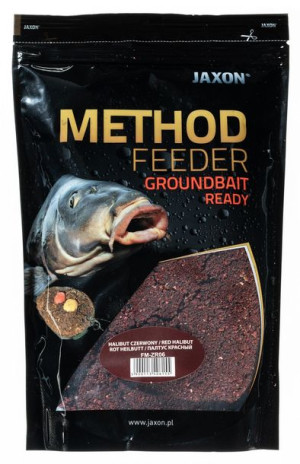 Zanęta Method Feeder Jaxon Ready Halibut Czerwony 750g FM-ZR06