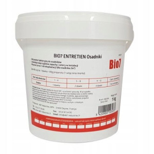 BIO 7 ENTRETIEN 1 kg. Bakterie na 1 rok. OSADNIKI