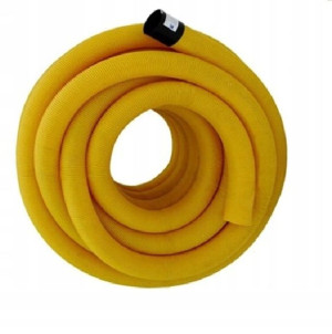 Rura drenarska PVC fi 80 bez otworów - zwój 50m.