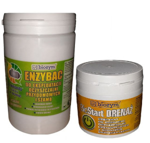 Enzybac + Biostart Drenaz Do Oczyszczalni I Szamba