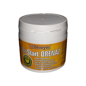 BIOSTART DRENAŻ do rozruchu oczyszczalni z drenaże