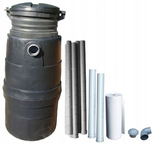 Przydomowa oczyszczalnia, Szambo ekologiczne 600l