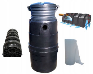 Przydomowa oczyszczalnia, Szambo ekologiczne 600l