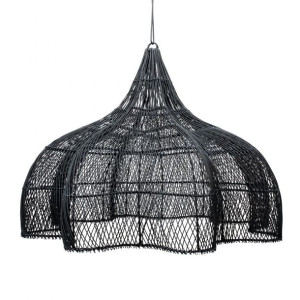 Lampa rattanowa boho 110 cm