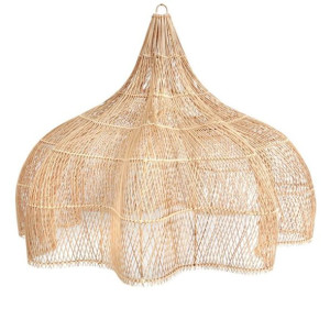 Lampa rattanowa boho 150 cm