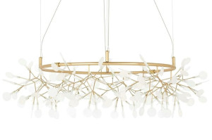 Lampa wisząca FLORA 160 złota