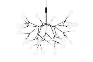 Lampa wisząca FLORA 50 czarna