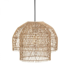 Lampa wisząca pleciona rattan Bardi