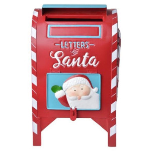 Skrzynka na listy świąteczna Letters to Santa 48 cm