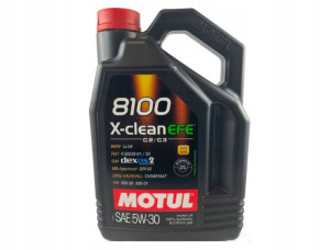 Olej Motul 5w/30 8100 X-clean Efe 4l