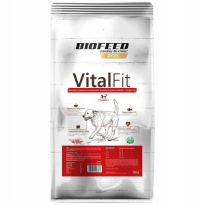 VitalFit karma dla psa z wołowiną 15 kg BIOFEED