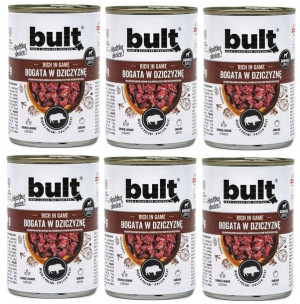 Mokra Karma dla psa BULT Dziczyzna 6 x 400g