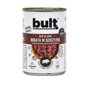 Mokra Karma dla psa BULT Bogata w Dziczyznę 400g