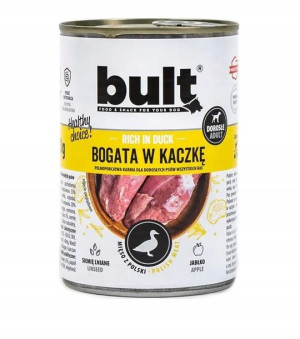 Mokra Karma dla psa BULT Bogata w Kaczkę 400g