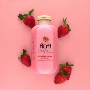 Fluff Żel pod prysznic Truskawka 500ml