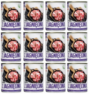 Karma TUF TUF 65% Mięsa z Jagnięciną 12 x 400g