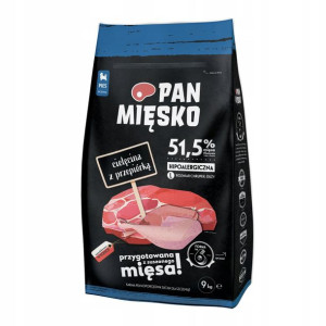 Pan Mięsko dla szczeniąt Amstaff Pit Bull 9 kg