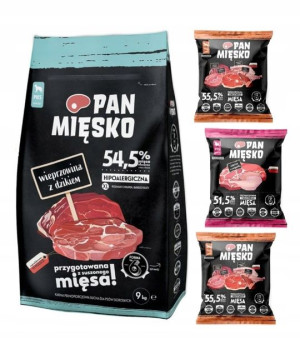 Karma Pan Mięsko dla Owczarka Labradora 9 kg