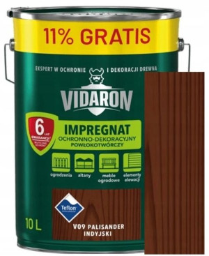 Vidaron Impregnat V09 Palisander Indyjski 10l