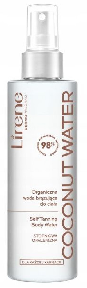 Lirene Woda Brązująca Organiczna Mgiełka Coconut