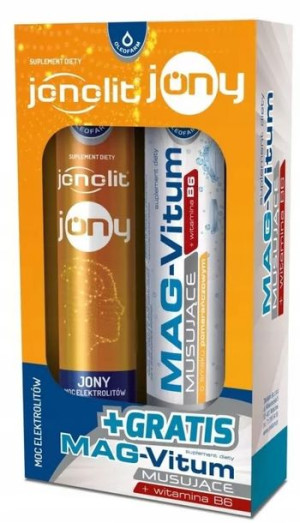 ELEKTROLITY + MAGNEZ wit B6 Jonolit Jony OLEOFARM