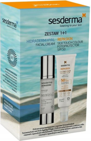 SESDERMA Repaskin SILK COLOR SPF50+ HIDRADERM Krem