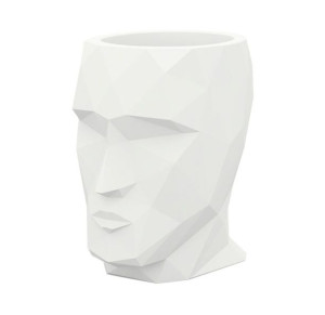 Donica doniczka biała Visage 90 cm