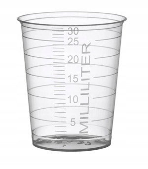 Kieliszek Plastikowy Kieliszki Na Leki 30ml 75szt
