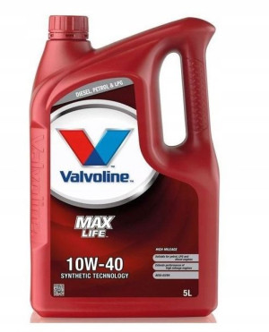 Olej Valvoline 10w/40 Maxlife 5l